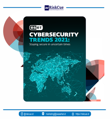 Sampul Cybersecurity Trends 2021 eset